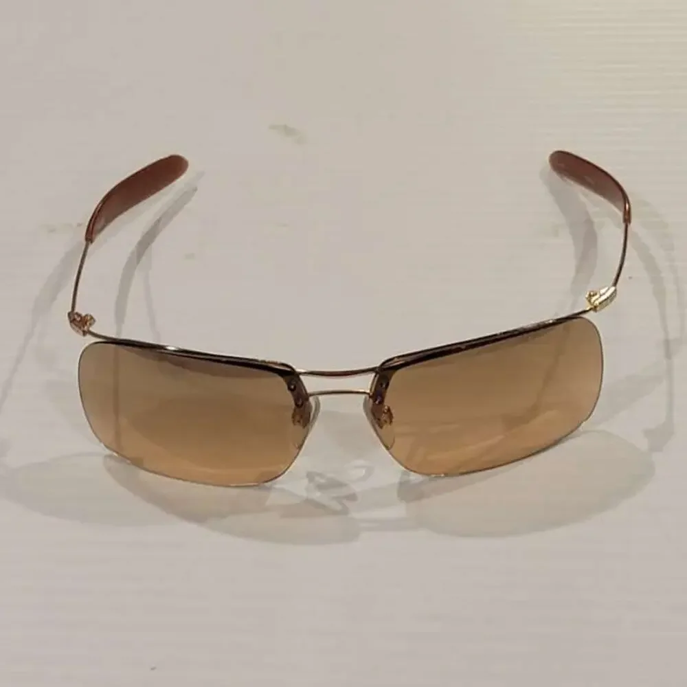 DKNY 7252S 717 Sunglasses 62x14x120 Half rim metal frame